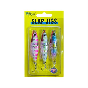 Hanfish Uv Glow Mix Slap Jigs 15 GR