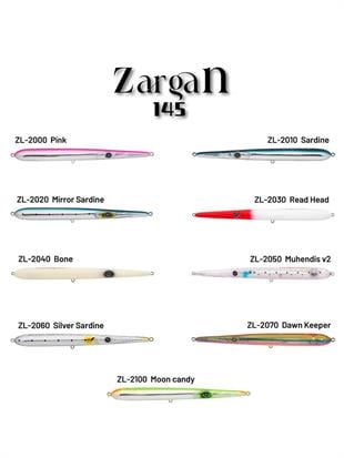 Hanfish Zargan 145mm 14.2gr Su Üstü Maket Balık