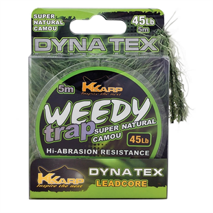 K-Karp Weedy Trap Leadcore Serisi 5m Öncü Misina 45 Lb