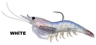 Live Target Shrimp 7cm 3.5gr LRF Spin Karides Silikon Yem