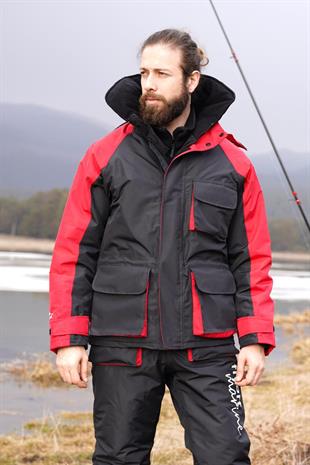 Fiyord Marine FY830 Mont FY831 Pantolon Balıkçı Alt Üst Takımı Kırmızı