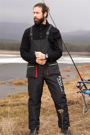 Fiyord Marine FY830 Mont FY831 Pantolon Balıkçı Alt Üst Takımı Kırmızı