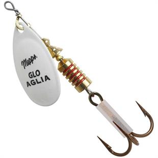 Mepps Aglia Phospho Olta Kaşığı Fosfor-Beyaz No: 2 (4,6)