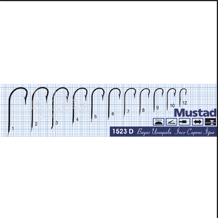 Mustad 1523D Best Kırby Olta Kancası(Made in Norwa