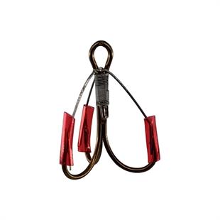 Mustad W3551-BR Ot Koruma Telli Üçlü Kanca ( 5li Paket )