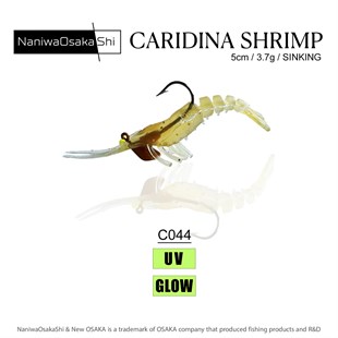 NANIWAOSAKASHI CARIDINA SHRIMP 5CM 3.5GR KARİDES SİLİKON YEM