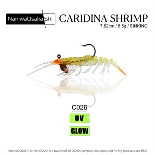 NANIWAOSAKASHI CARIDINA SHRIMP 7.62CM 6.5G KARİDES YEM