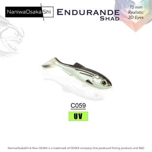 NANIWAOSAKASHI ENDURANDE SHAD 70MM SİLİKON YEM