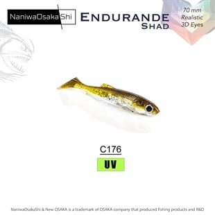 NANIWAOSAKASHI ENDURANDE SHAD 70MM SİLİKON YEM
