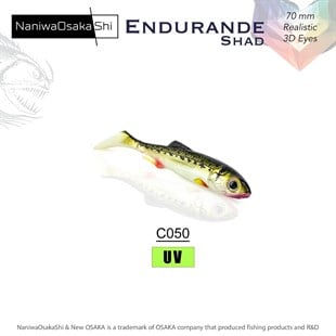 NANIWAOSAKASHI ENDURANDE SHAD 70MM SİLİKON YEM