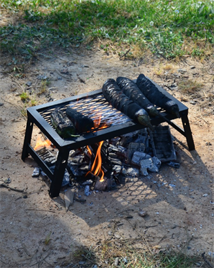 NURGAZ ATEŞ ÜSTÜ ORTA BOY IZGARA--ÇANTA HEDİYELİ