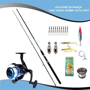 Okuma G-Power Spin 9 270cm 7-35 gr 2 Parça Spin Kamışı ve Avlivari Ecco 3000 Spin Olta Makinesi Tam Takım Kıyı Hobi Olta Seti