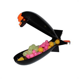 Otomatik Balık Yemleme Roketi 14,5 cm Siyah