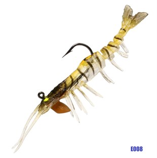 Pandora Caridina 7,6 Cm 6,5 Gr Yapay Sahte Silikon Karides Yem