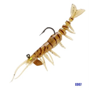 Pandora Caridina 7,6 Cm 6,5 Gr Yapay Sahte Silikon Karides Yem