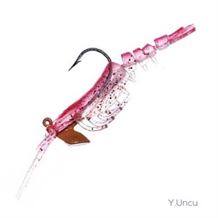 Pandora Caridina 7,6 Cm 6,5 Gr Yapay Sahte Silikon Karides Yem