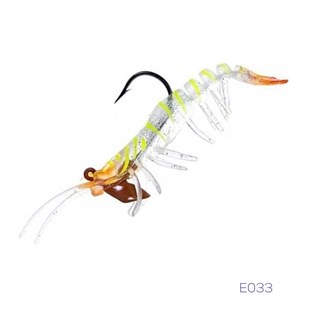 Pandora Caridina 7,6 Cm 6,5 Gr Yapay Sahte Silikon Karides Yem