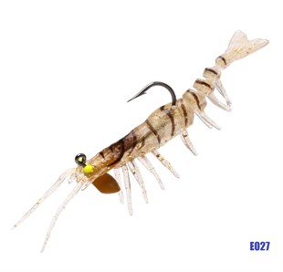Pandora Caridina 7,6 Cm 6,5 Gr Yapay Sahte Silikon Karides Yem