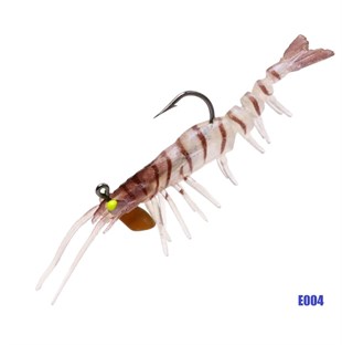 Pandora Caridina 7,6 Cm 6,5 Gr Yapay Sahte Silikon Karides Yem