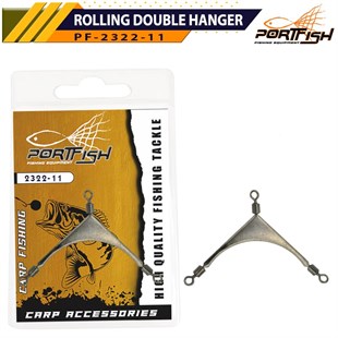 Portfish 2322-11 ROLLING DOUBLE HANGER Sazan Ekipmanı