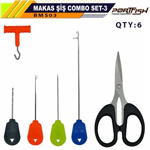 Portfish Makas Şiş Combo Set-3