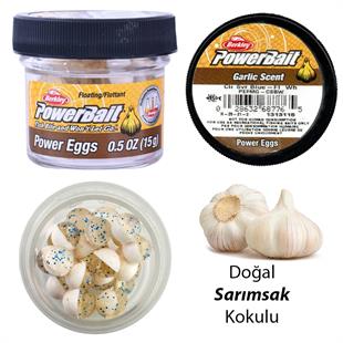 PowerBait Power Eggs Magnum Floating Sahte Balık Yemi / Clr Svr Blue - Fl White