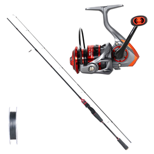 Remixon Focus RD 2.70M 5-35 Gr 2 Parça Spin Kamış + RD3000M 5+1BB Makara Tam Takım Kıyı Hobi Seti