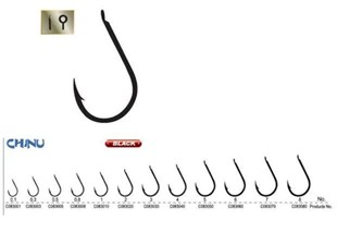 Ryobi High Carbon Chinu Kanca Çapraz İğne (Siyah-Nickel)