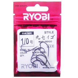 Ryobi High Carbon Maruseıgo Kanca Çapraz İğne (Siyah-Nickel)
