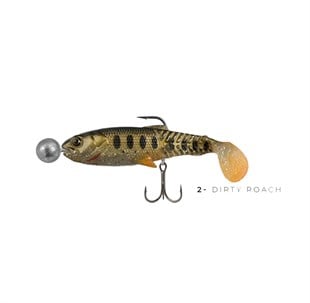 Ryujı Crafter Shad 8.5 Cm Silikon 3 Gr Jigheadli Üçlü Kancalı