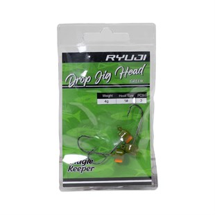 Ryuji Drop Jighead Green 5 GR (3 Adet)