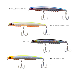 Ryuji Montero 95 S 12.5gr / 9.5cm Maket Yem