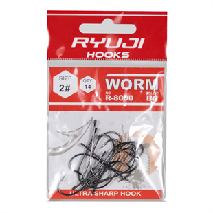 RYUJI WORM BLACK NICKEL İĞNE