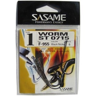 Sasame Worm F-955 Serisi Olta İğnesi