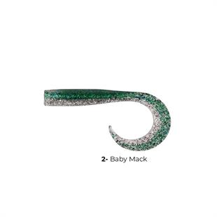 Savage gear LB Sandeel Curltail Simli 10 cm 5 Adet Suni Yem