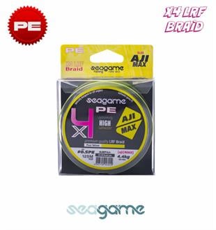 SEAGAME AJI MAX X4 PE 125M #0.5 FLUO YELLOW