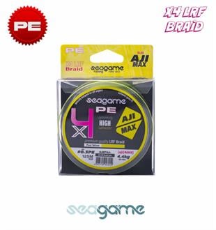 SEAGAME AJI MAX X4 PE 125M #0.3 FLUO YELLOW