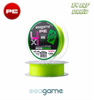 SEAGAME AJI MAX X4 PE 125M #0.1 FLUO GREEN