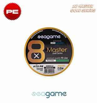 SEAGAME MASTER X8 PE 150M 0.20mm FLUO GREEN