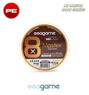 SEAGAME MASTER X8 PE 150M 0.12MM MOSS GREEN