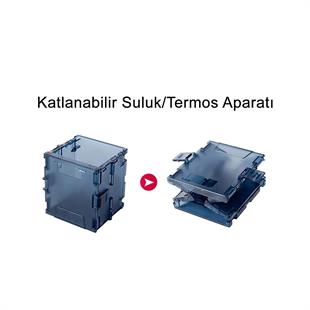 Shufa Çift Katlı Ekstra Dayanıklı Profesyonel Balıkçı Kutu Çanta 12L- Haki
