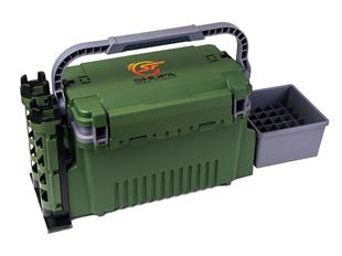 Shufa Çift Katlı VİP Profesyonel Balıkçı Kutu Çanta 19,5l Haki