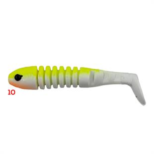 Soft Baits Bubble Gum Jighead Kancalı iskelet Silikon Yem (8 cm - 7 gr)