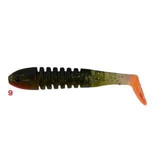 Soft Baits Bubble Gum Jighead Kancalı iskelet Silikon Yem (8 cm - 7 gr)