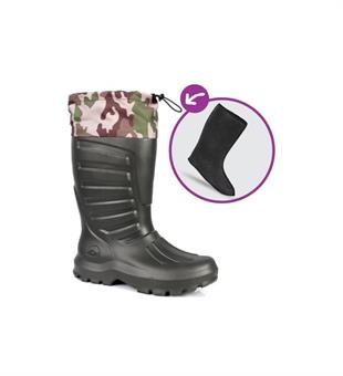 Sonımıx Kamuflaj Konçlu Avcı Çizmesi