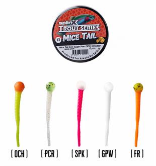 SPIINX MICE TAIL 8CM 12P CHDR-ORANGE CHART 31