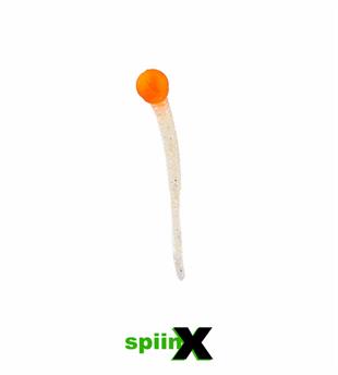 SPIINX MICE TAIL SİLİKON 8CM 12P GLOW ORANGE GUM