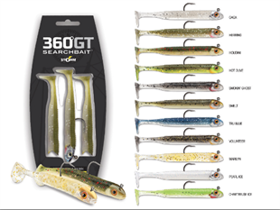 Storm Searchbait 360GT 9cm ( 3 ADET ) Lrf-Spin Silikon Yem