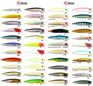 Usami Combo Pop 100F 100mm 12.1g Lrf-Spin Maket Balık Yem