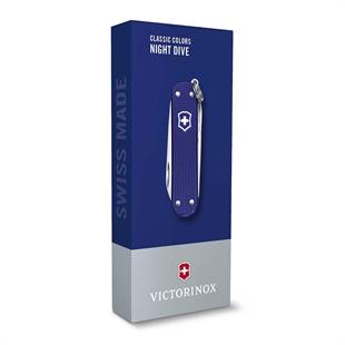 Victorinox 0.6221.222G Night Dive Classic Alox Çakı